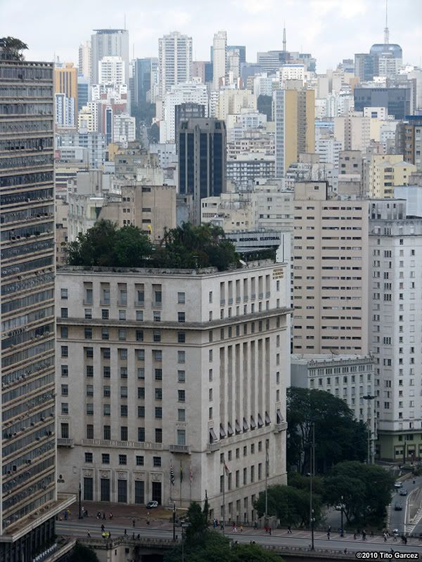 São Paulo Fotos aéreas da maior cidade do país desde o mais alto edifício do Brasil, o Mirante